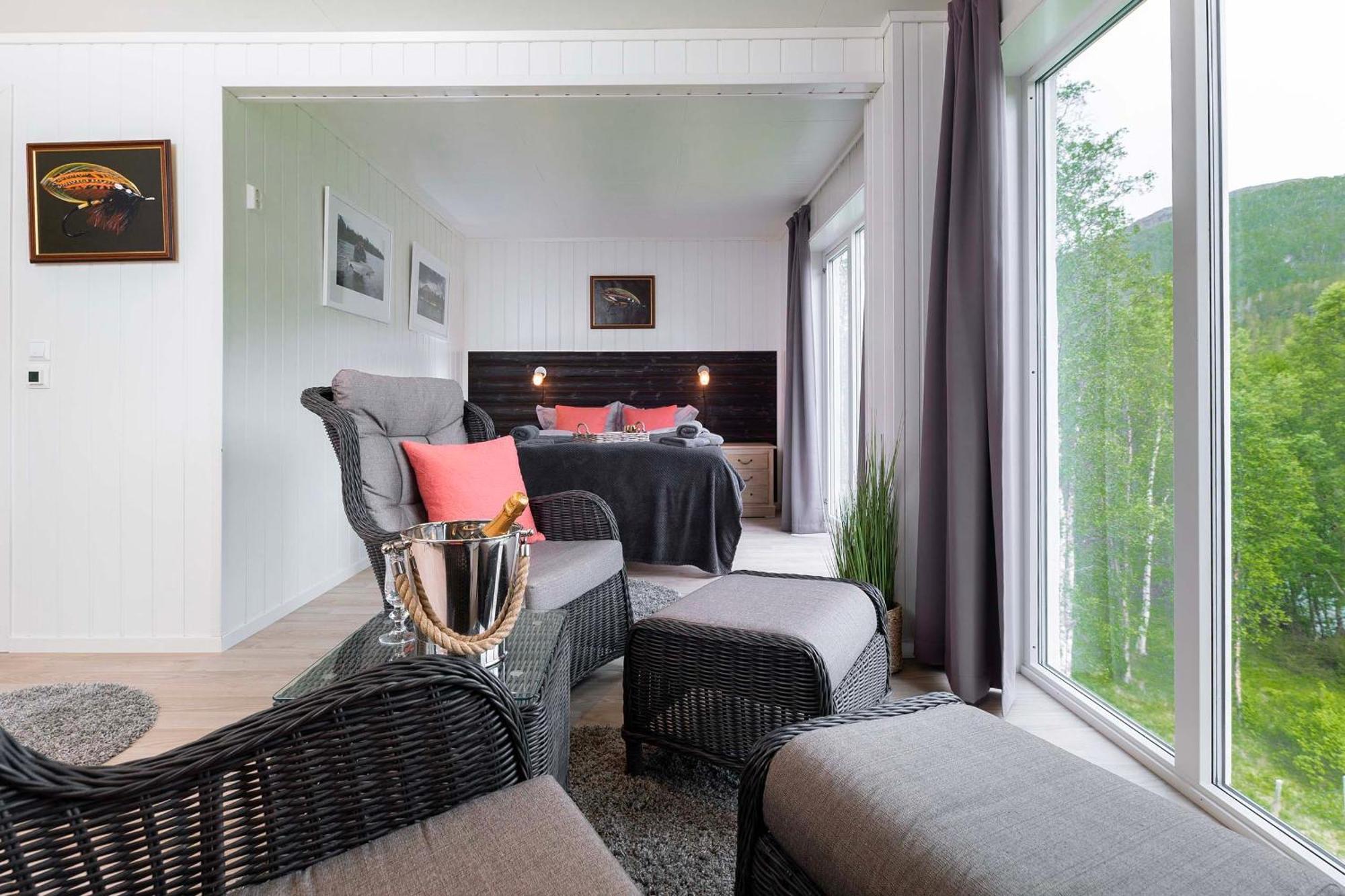 Reisa Lodge Storslett Szoba fotó